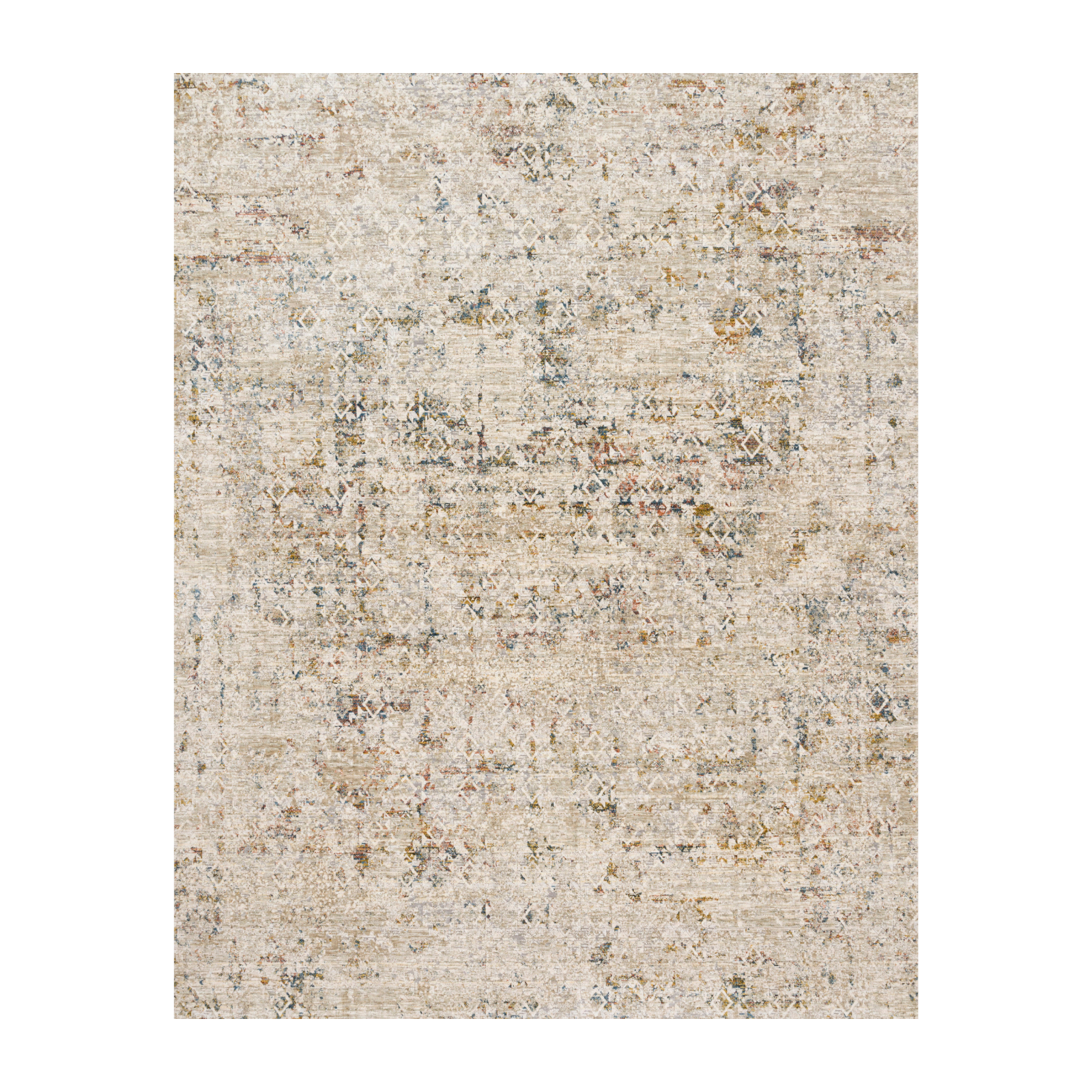 Loloi Theia Multi / Natural Rug RUGS - patterned Loloi