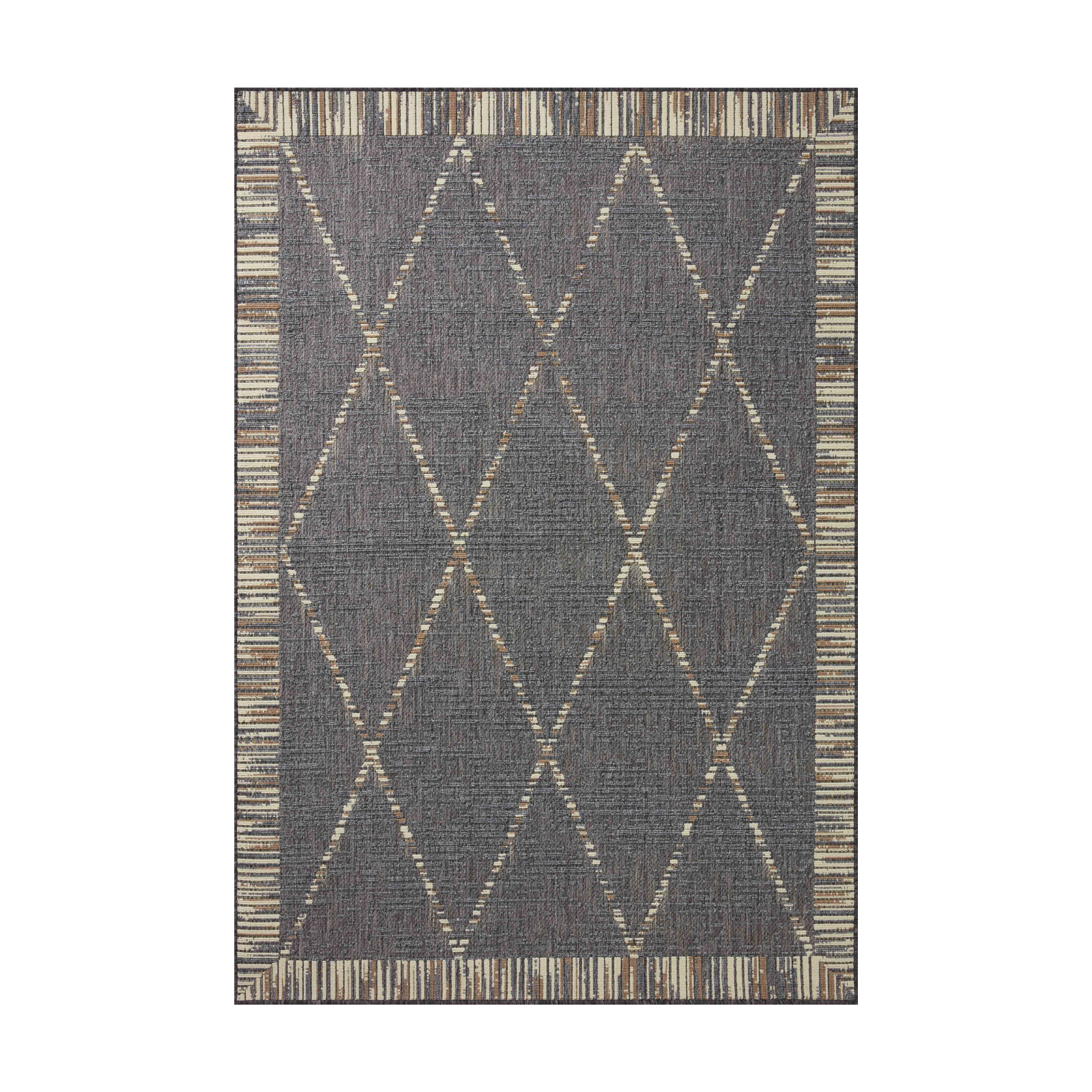Loloi Rainier Slate / Multi Outdoor Rug 0-RUGS-patterned Loloi