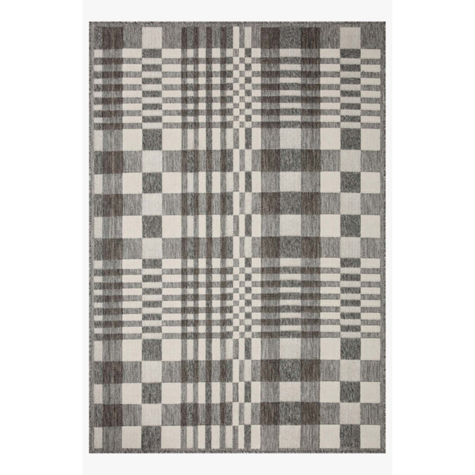 Loloi Rainier Ivory / Pebble Outdoor Rug 5-Rugs - indoor/outdoor Loloi