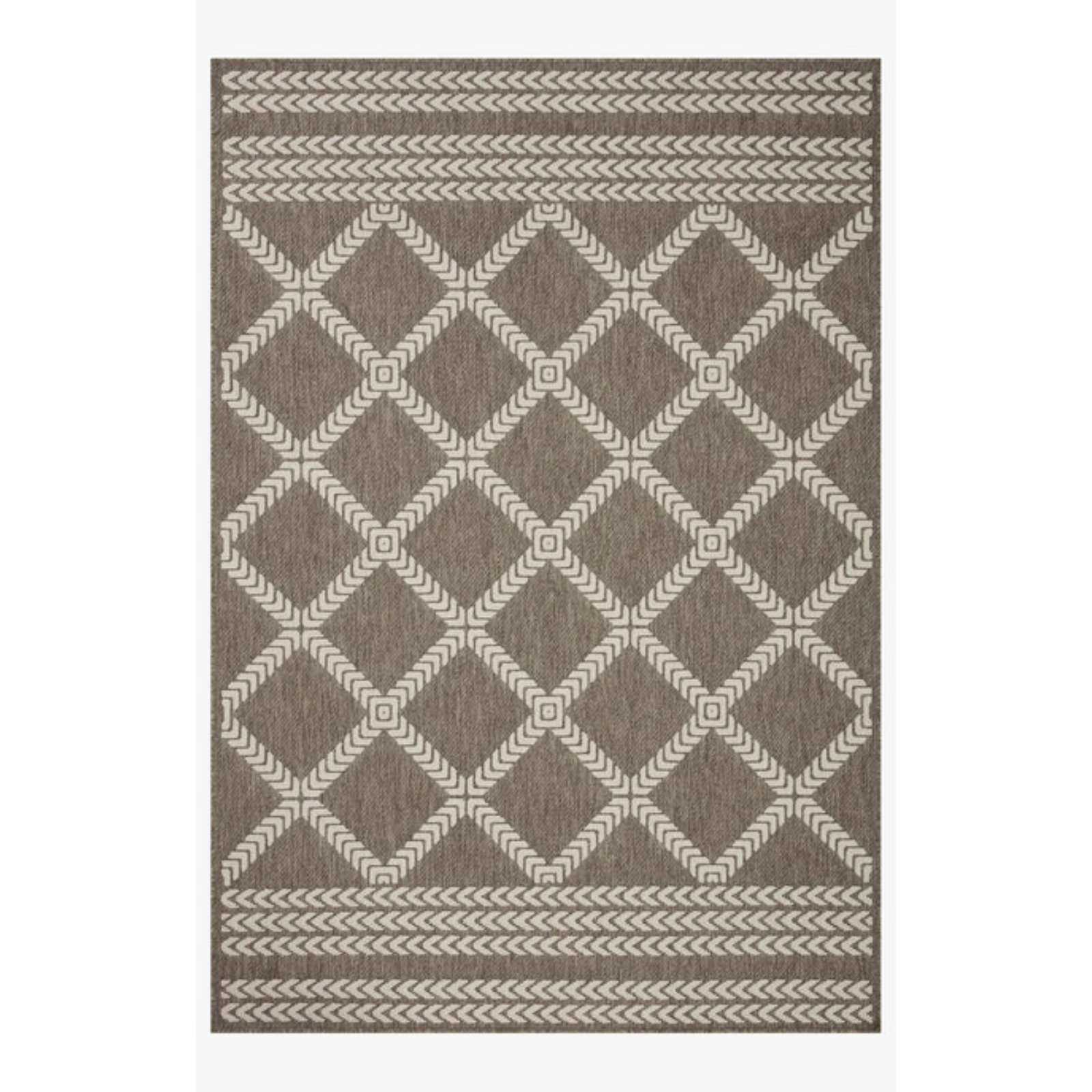 Loloi Rainier Natural / Ivory Outdoor Rug 5-Rugs - indoor/outdoor Loloi