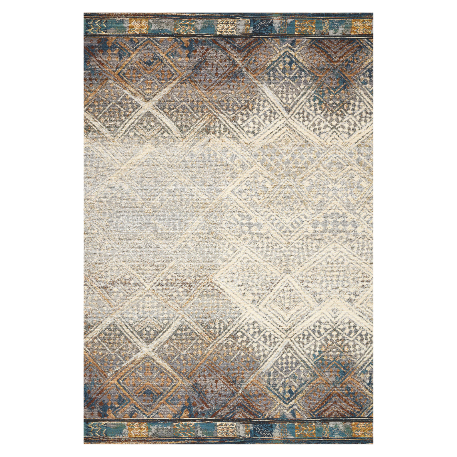 Loloi Mika Ivory / Mediterranean Outdoor Rug 5-Rugs - indoor/outdoor Loloi