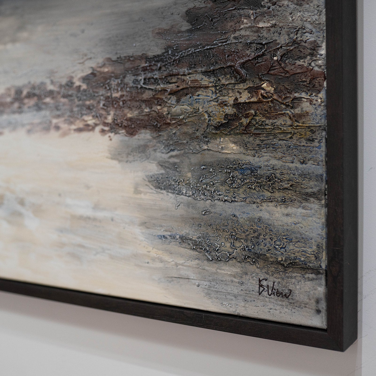 "Warran" Framed Painting by Edward View ARTWORK - framed print Renwil