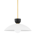 Whitley Pendant LIGHTING - pendant Hudson Valley Lighting 19.75"W x 10"H Aged Brass