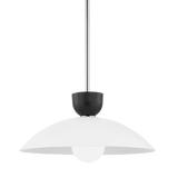 Whitley Pendant LIGHTING - pendant Hudson Valley Lighting 19.75"W x 10"H Polished Nickel