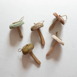 Wood Mushroom Ornament CHRISTMAS 2021 - ornament Rug & Weave