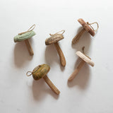 Wood Mushroom Ornament CHRISTMAS 2021 - ornament Rug & Weave