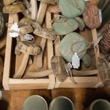 Wood Mushroom Ornament CHRISTMAS 2021 - ornament Rug & Weave