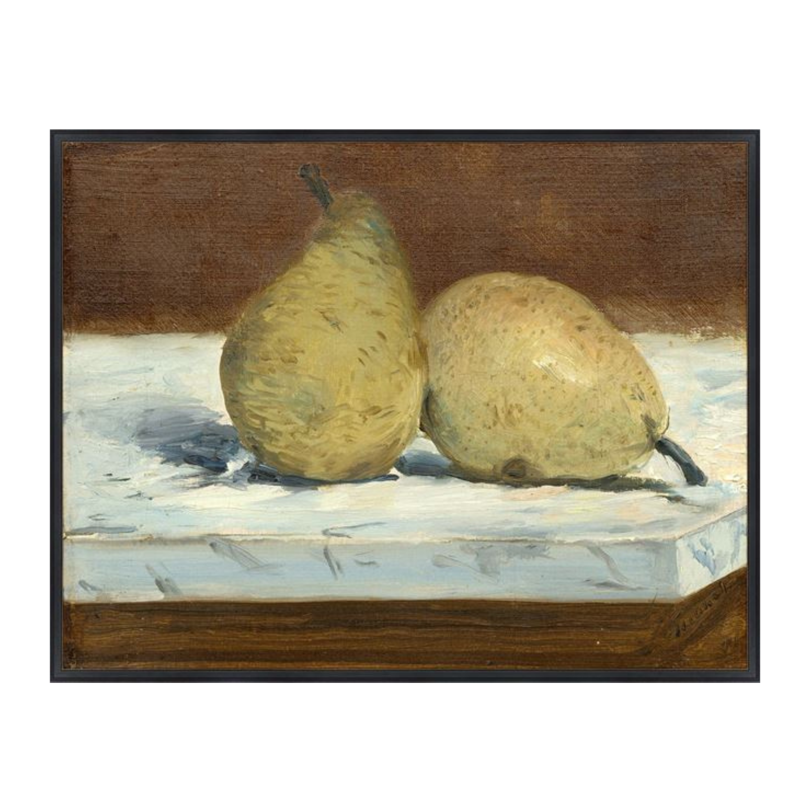 "Antique Pears" Framed Art Print ARTWORK - framed print Celadon Art