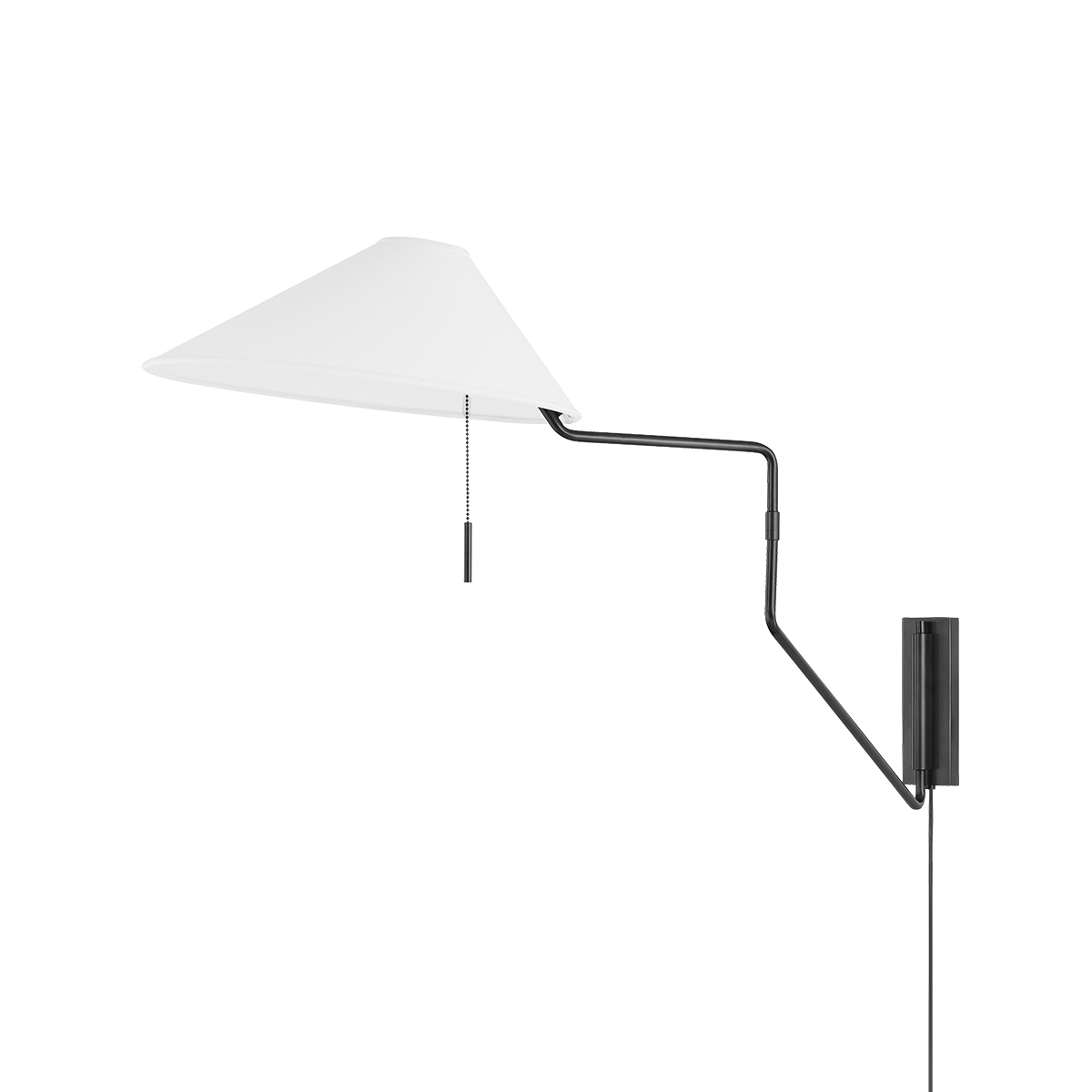 Aisa Plug-in Sconce LIGHTING - sconce Hudson Valley Lighting Old Bronze