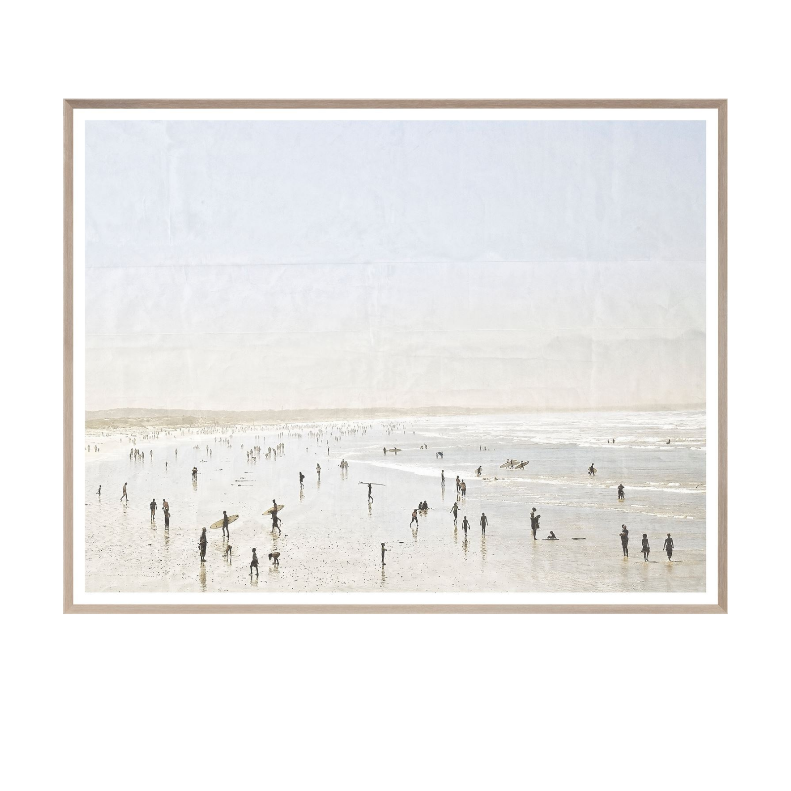 "Blissful Surf" Framed Photo Print ARTWORK - framed print Celadon Art
