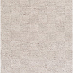 Colette Oatmeal Checkered Rug 0-RUGS - wool Surya