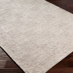 Colette Oatmeal Checkered Rug 0-RUGS - wool Surya