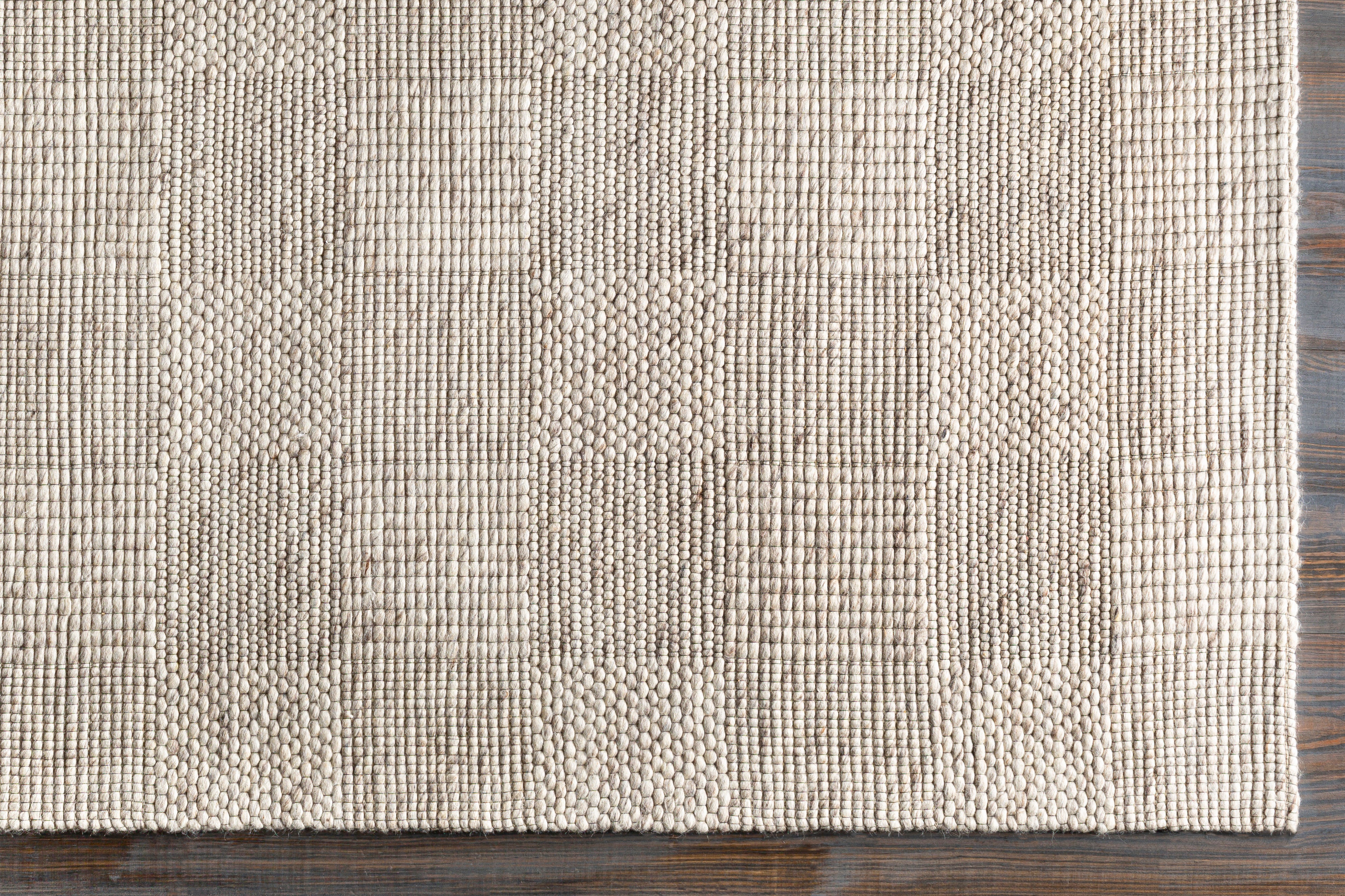 Colette Oatmeal Checkered Rug 0-RUGS - wool Surya