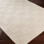 Colette Ivory Checkered Rug 0-RUGS - wool Surya