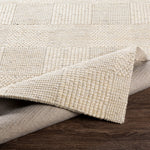 Colette Ivory Checkered Rug 0-RUGS - wool Surya