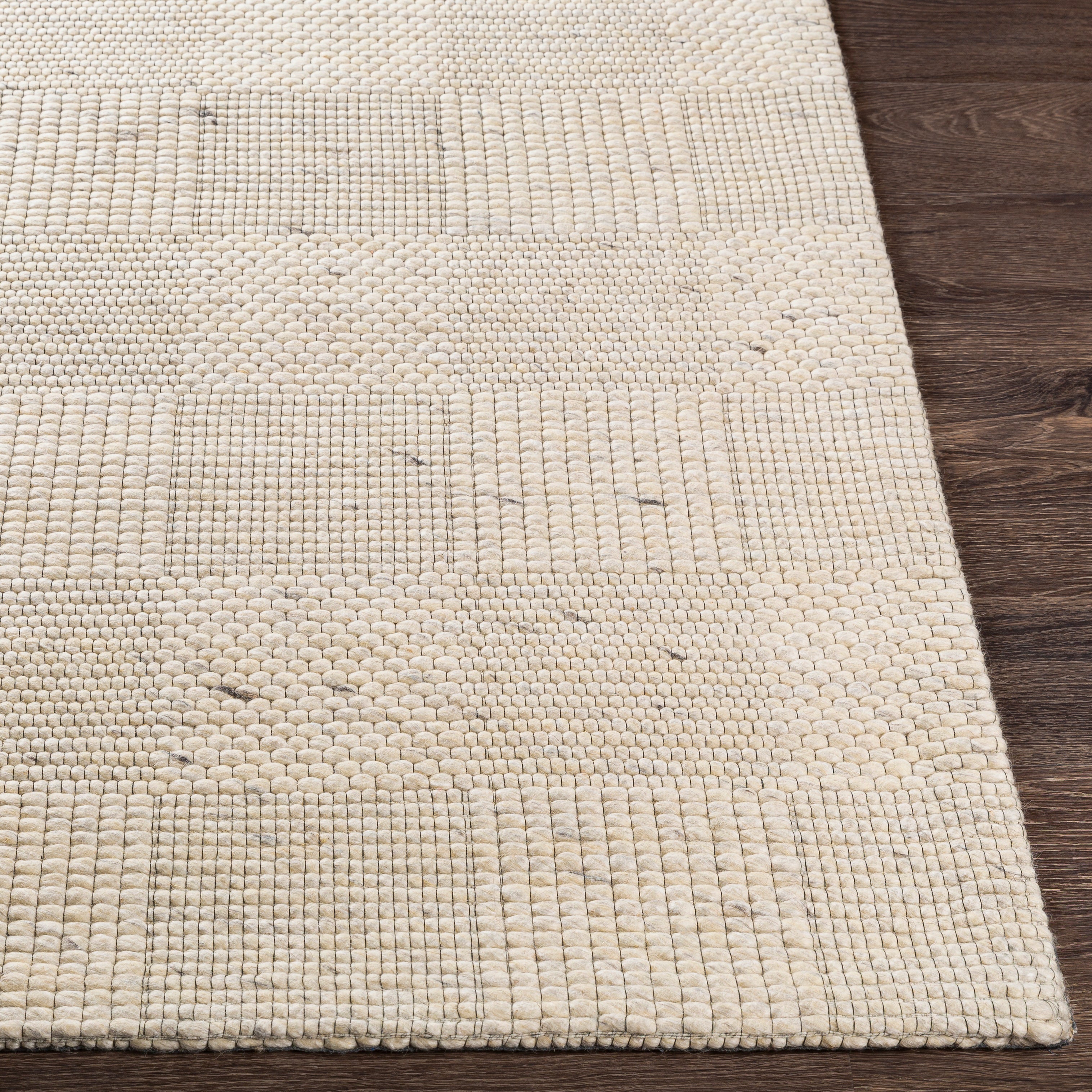 Colette Ivory Checkered Rug 0-RUGS - wool Surya