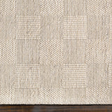 Colette Ivory Checkered Rug 0-RUGS - wool Surya
