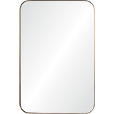 Eddie Bronze Wall Mirror 100 - a - wall mirror renwil