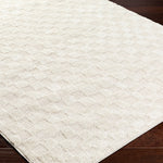 Floyd Ivory Checkered Rug 0-RUGS - patterned Surya