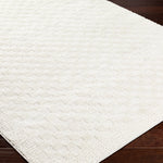 OVERSTOCK RUG - Floyd Ivory Border Checkered Rug - 9'2" x 12' IN STORE - Sale Rug Surya
