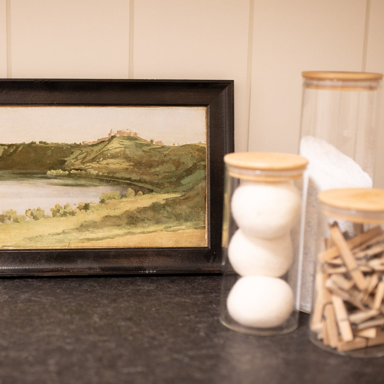 “Hidden Lake Petite Scape” Framed Art Print 1-ARTWORK - framed print Celadon Art