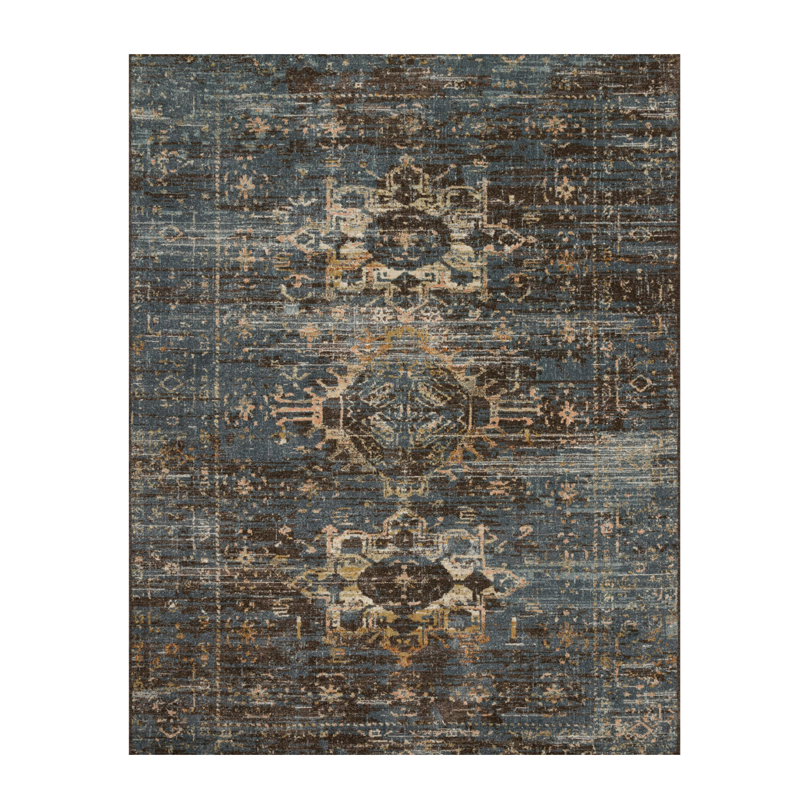 Loloi James Midnight / Sunset Rug 9'6x13 RUGS - patterned Loloi