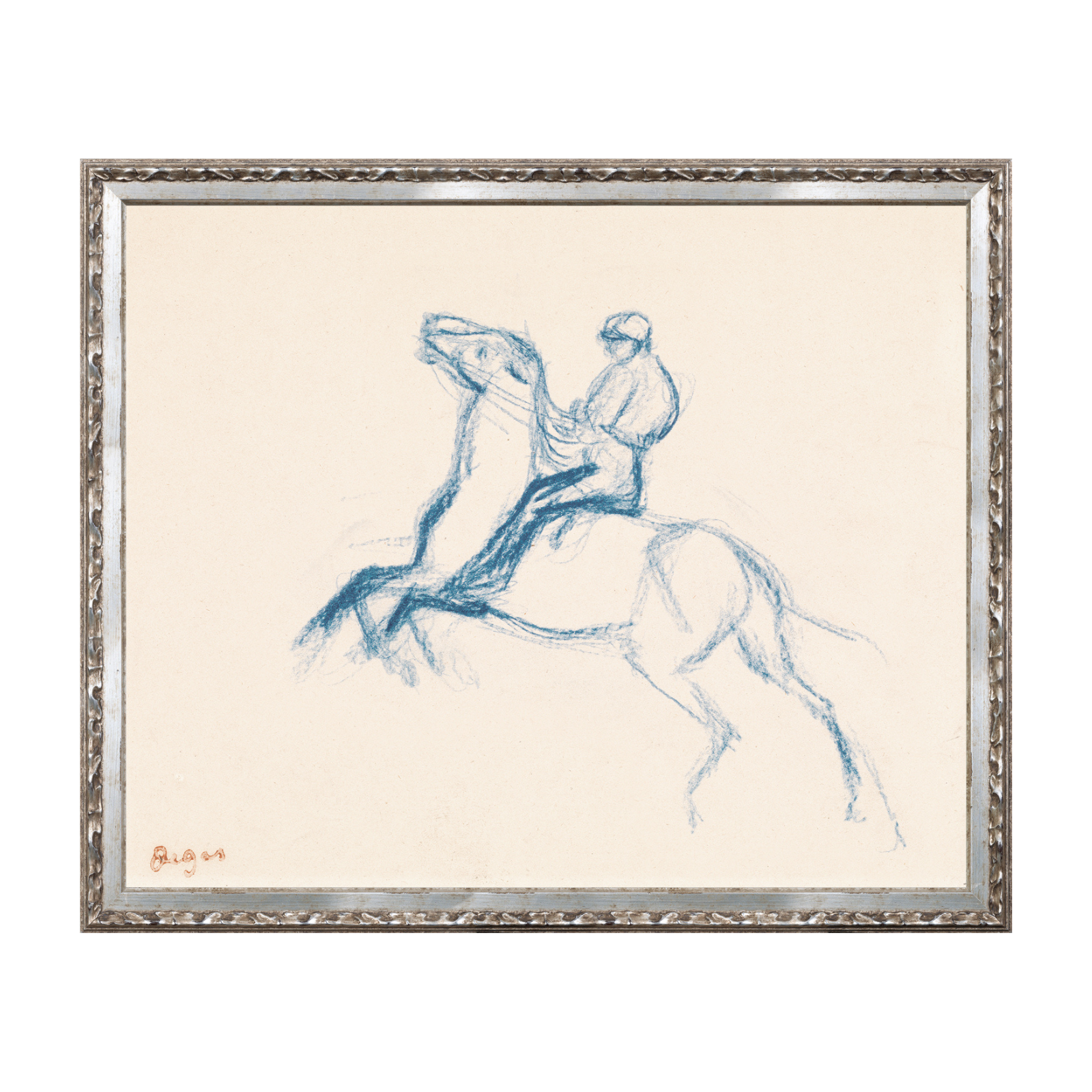IN STORE - "Galloping Horse" Framed Art Print ARTWORK - in store Celadon Art
