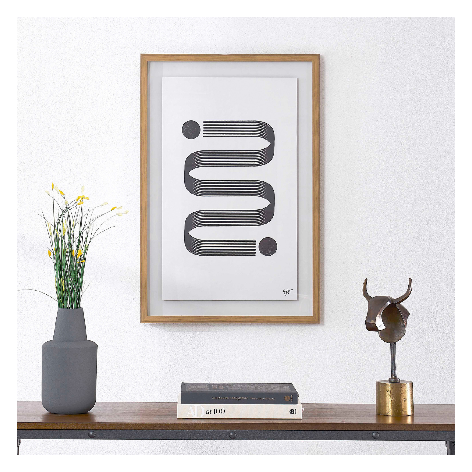 "Elsie" Framed Art by Edward View ARTWORK - framed print Renwil