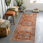 Laverne Brick / Multi Washable Rug 1 - RUGS - patterned Surya