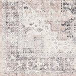 Laverne Charcoal / Blush Washable Rug 1 - RUGS - patterned Surya