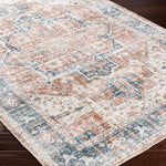 Laverne Denim / Rose Washable Rug 1 - RUGS - patterned Surya