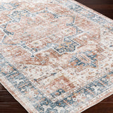 Laverne Denim / Rose Washable Rug 1 - RUGS - patterned Surya