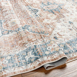 Laverne Denim / Rose Washable Rug 1 - RUGS - patterned Surya