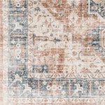 Laverne Denim / Rose Washable Rug 1 - RUGS - patterned Surya