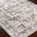 Laverne Charcoal / Beige Washable Rug 1 - RUGS - patterned Surya