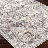 Laverne Charcoal / Beige Washable Rug 1 - RUGS - patterned Surya