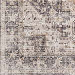Laverne Charcoal / Beige Washable Rug 1 - RUGS - patterned Surya