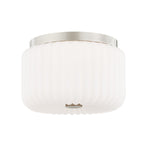 Lydia Flush Mount LIGHTING - flush mount Hudson Valley Lighting Polished Nickel