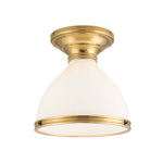 Randolph Semi Flush LIGHITING - semi-flush Hudson Valley Lighting Aged Brass