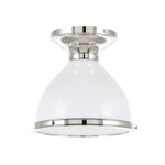 Randolph Semi Flush LIGHITING - semi-flush Hudson Valley Lighting Polished Nickel