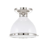 Randolph Semi Flush LIGHITING - semi-flush Hudson Valley Lighting Polished Nickel