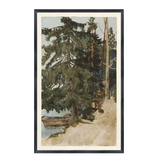 "Vintage Trees" Framed Art Print ARTWORK - framed print Celadon Art