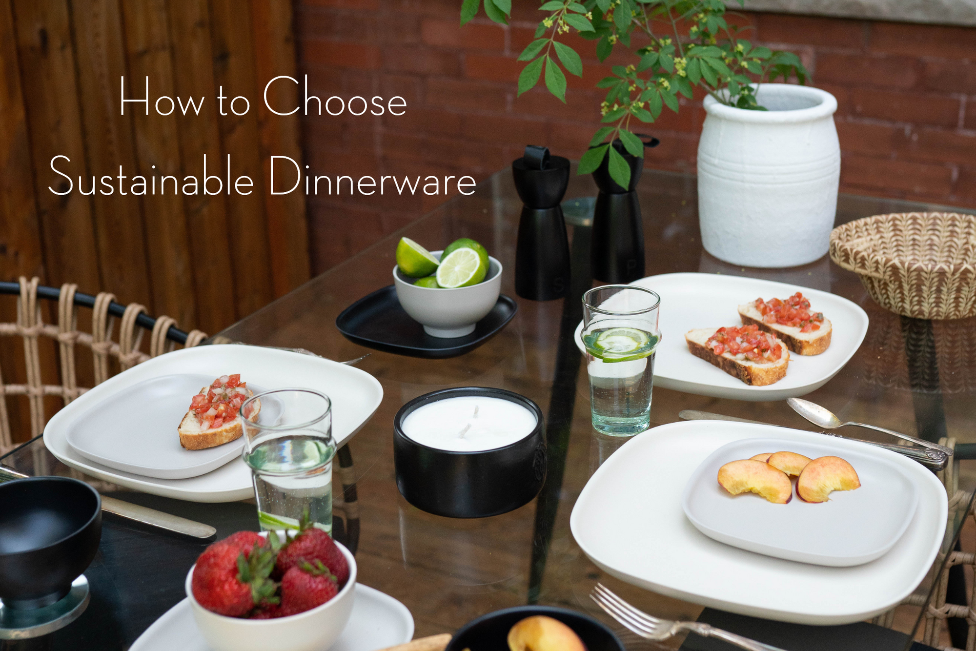 How to Choose Sustainable Dinnerware