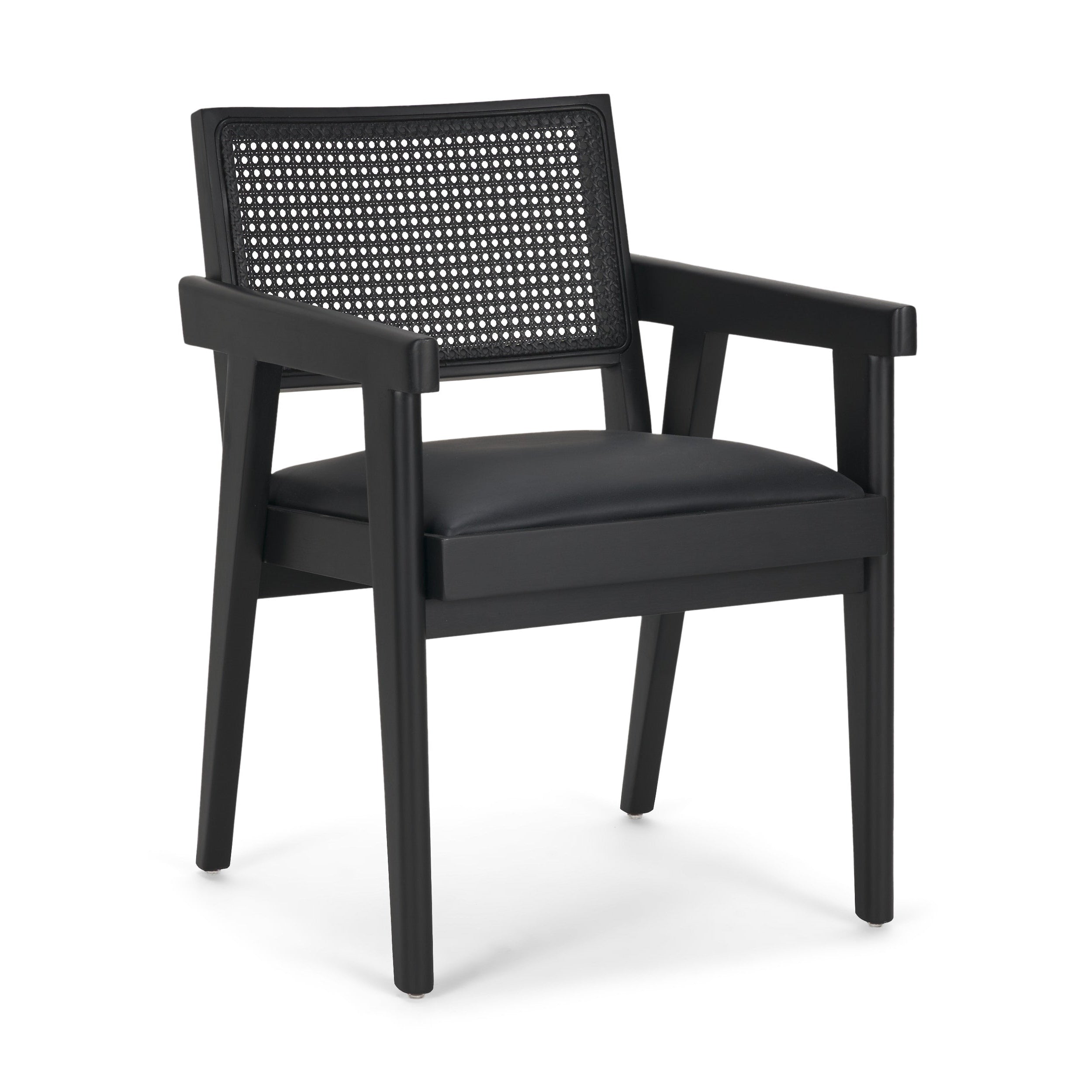 Rei Dining Armchair - Set of 2, Black