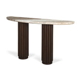 Marty Half Moon Console Table