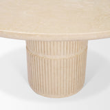 Sorra Marble Round Dining Table