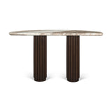 Marty Half Moon Console Table