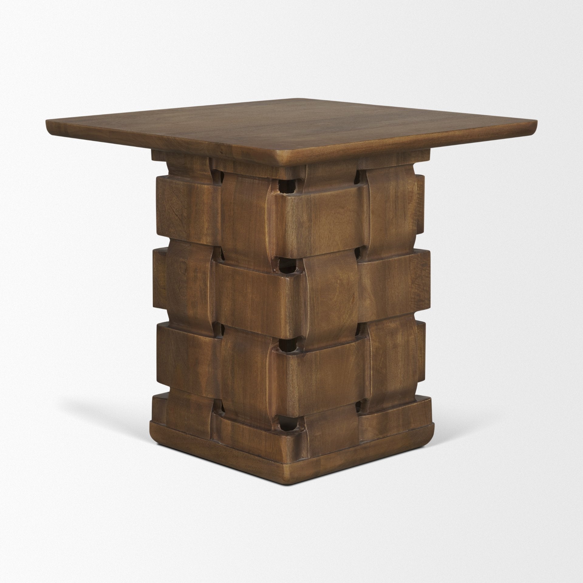 Tamlin Side Table, Dark Wood