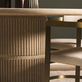 Sorra Marble Round Dining Table