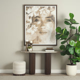 Marty Half Moon Console Table